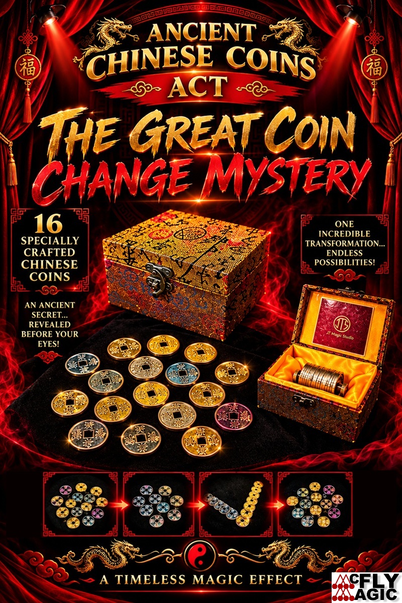 Ancient Chinese Coins Act by JT Magic